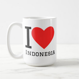 Mug J'adore l'Indonésie