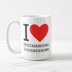Mug J'adore l'ingénierie mécanique