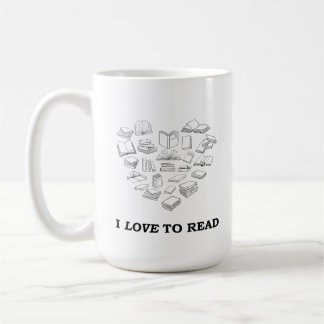Mug J'adore lire
