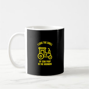 Mug J'adore l'odeur de caca de vache le matin