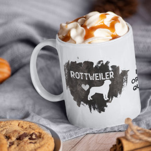 Mug J'adore mes Rottweilers Chien Animal de Compagnie 