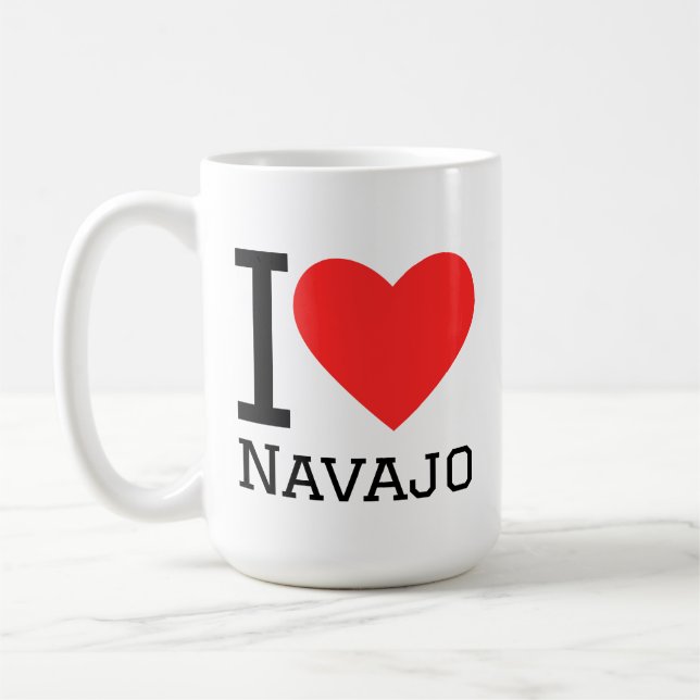 Mug J'adore navajo  (Gauche)