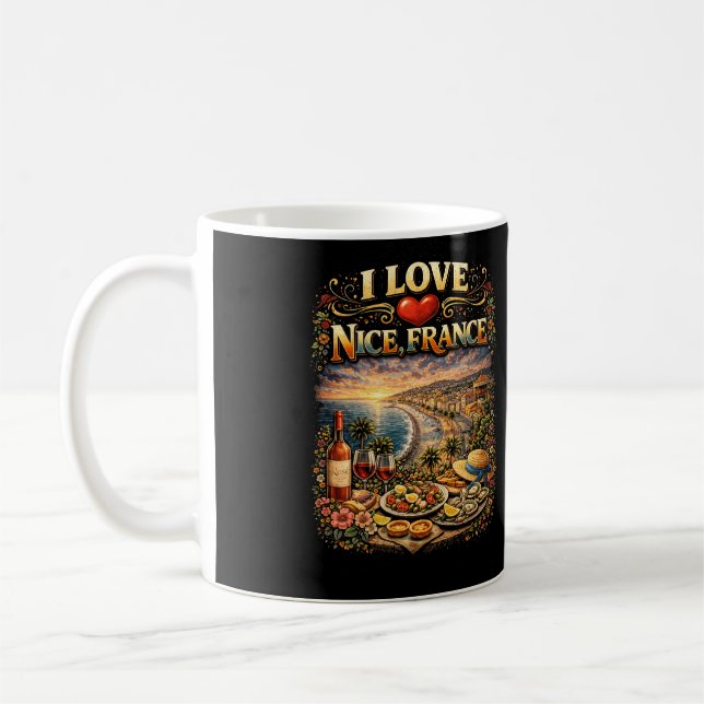 Mug J'adore Nice (Gauche)