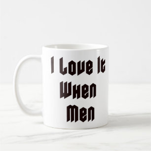 Mug J'adore quand les hommes