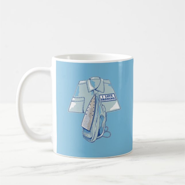 Mug J'adore repasser (Gauche)