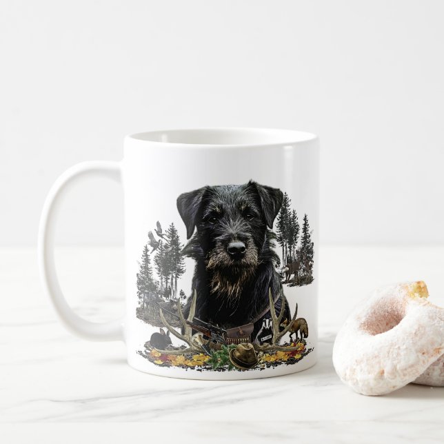 Mug Jagdterrier - chien de chasse polyvalent (Avec donut)