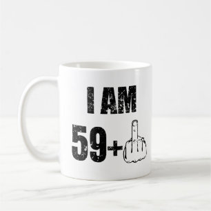 Mug J'ai 60 ans drôle d'anniversaire homme chemise
