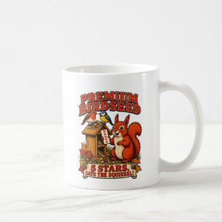 Mug J'ai acheté des graines pour oiseaux premium 5 éto