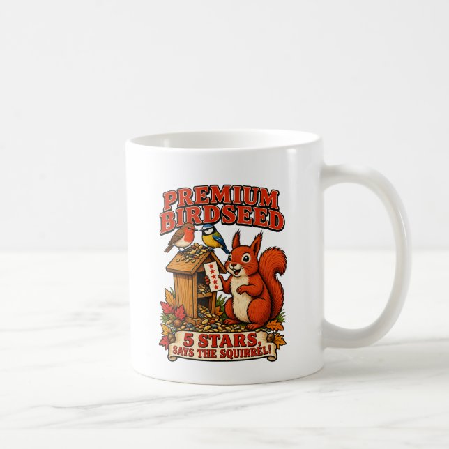Mug J'ai acheté des graines pour oiseaux premium 5 éto (Droite)