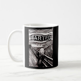 Mug J'Ai Armé Des Enseignants Peintre Le Cri