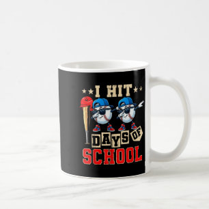 Mug J'ai atteint 100 jours d'école Enfants Baseball Ga