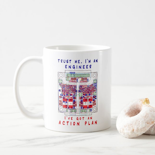 Mug J'ai besoin d'aide, j'ai besoin d'aide (Avec donut)