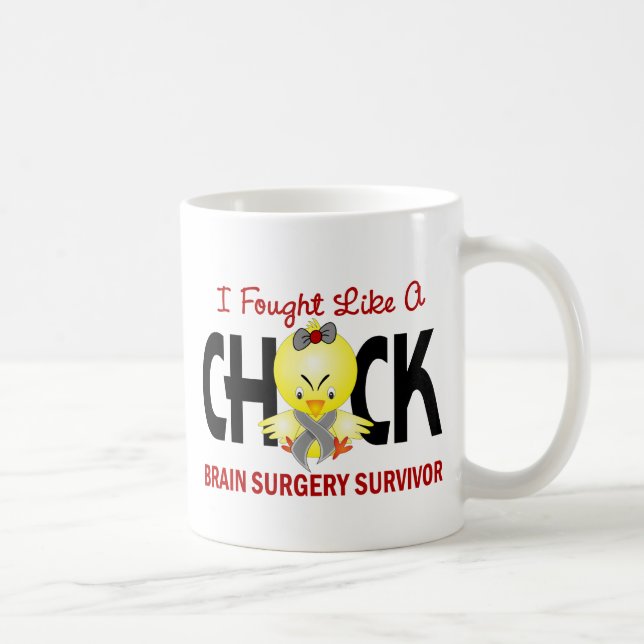 Mug J'ai combattu comme un survivant de chirurgie (Droite)