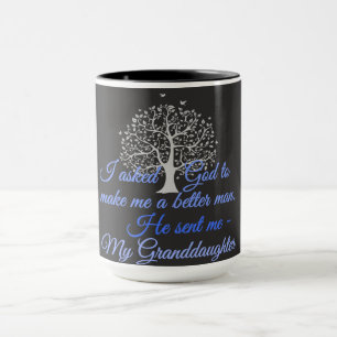 Mug J'ai demandé à Dieu de faire de moi un Meilleur 