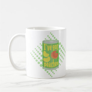 Mug J'ai des pêches Tin de fruit