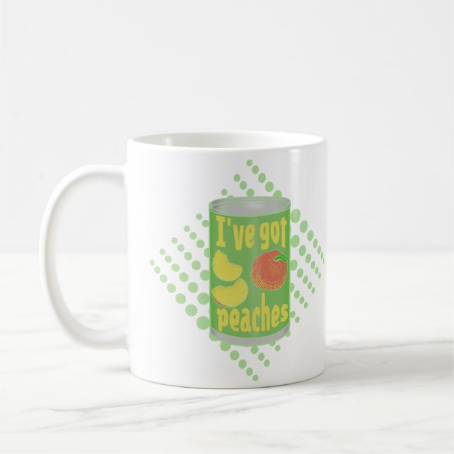 Mug J'ai des pêches Tin de fruit (Gauche)
