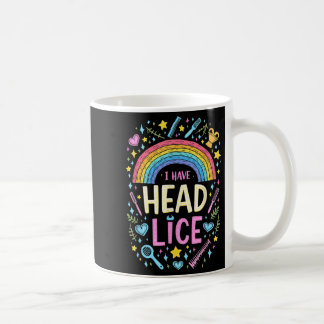 Mug J'Ai Des Poux De Tête Drôle Rétro Offensive Inappr