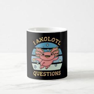 Mug J'ai des questions d'axolotl
