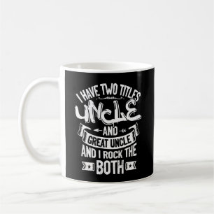 Mug J'Ai Deux Titres Oncle Et Grand Oncle