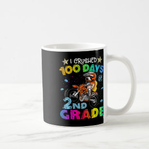 Mug J'Ai Écrasé 100 Jours De Vélo De 2E Année