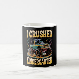 Mug J'ai écrasé la remise des diplômes de camion monst