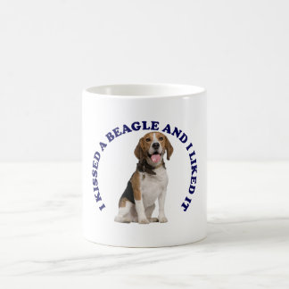 Mug J'ai embrassé un Beagle