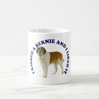 Mug J'ai embrassé un saint Bernard