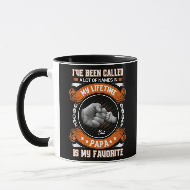 Mug J'Ai Été Appelé Beaucoup De Noms Mais Papa Est Mon (Gauche)