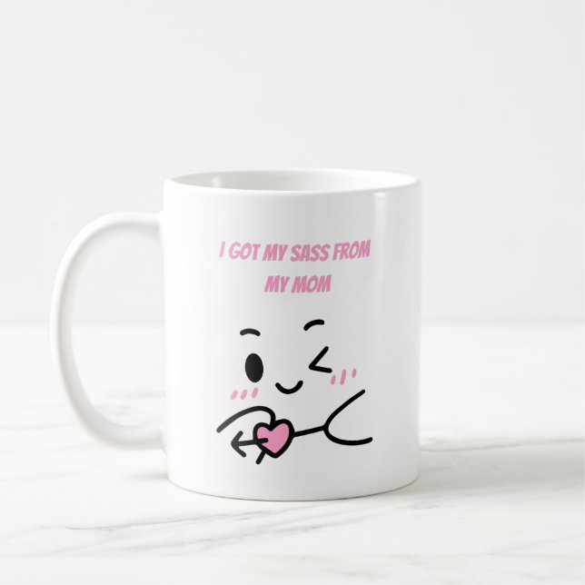 Mug J'ai eu mon répondant de ma mère (Gauche)
