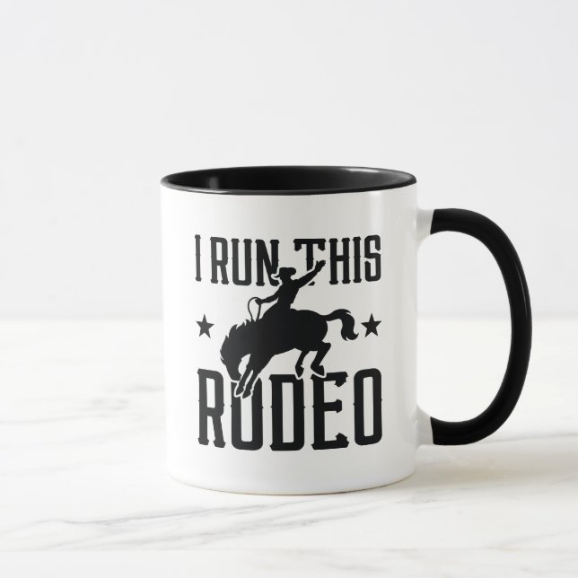 Mug J'Ai Exécuté Ce Rodéo (Droite)