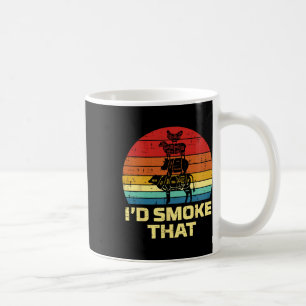 Mug J'Ai Grillé Que Barbecue Barbecue Retro Louveur De