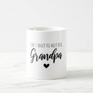 Mug J'ai hâte de te rencontrer grand-père
