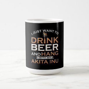 Mug J'ai juste want to drink beer and hang with my shi