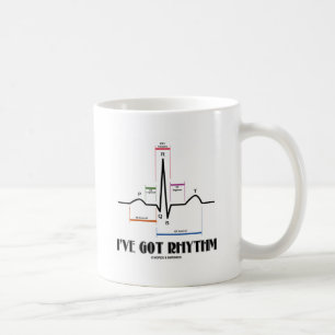 Mug J'ai le rythme (ECG/EKG - le contour de ruelle