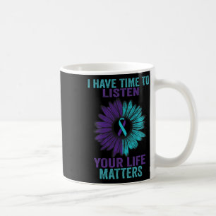 Mug J'Ai Le Temps D'Écouter La Sensibilisation À La Pr