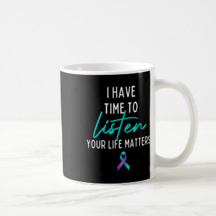 Mug J'Ai Le Temps D'Écouter La Sensibilisation À La Pr