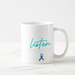 Mug J'ai le temps d'écouter Prévention du suicide Sens