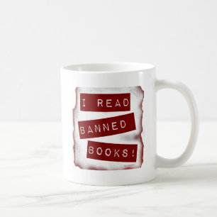 Mug J'Ai Lu Livres Interdits Bookworm Motto Fun
