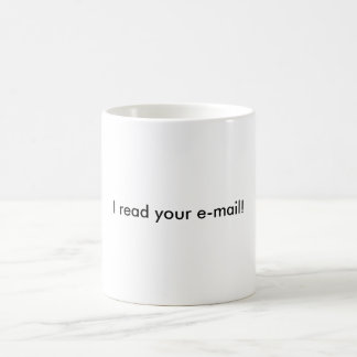Mug J'ai lu votre email !