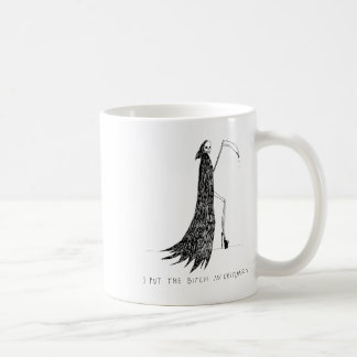 Mug J'Ai Mis L'En Nécrologie Funny Halloween Dark Humo