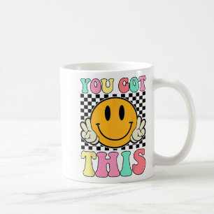 Mug J'Ai Obtenu Ce Retro Smile Motivational Testing Da