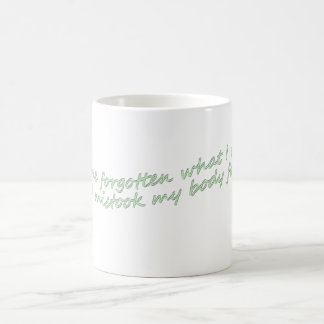 Mug J'ai oublié ce que suis vraiment je