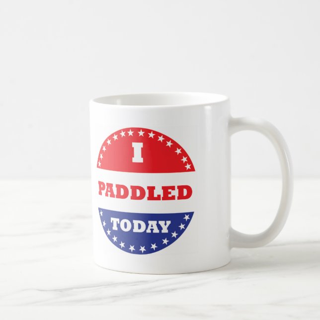 Mug J'Ai Pagayé Aujourd'Hui (Droite)