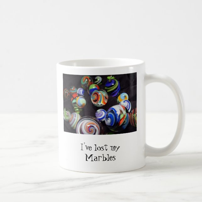 Mug J'ai perdu mes marbres (Droite)