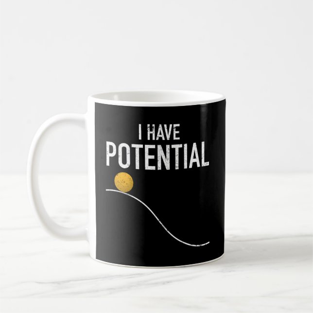 Mug J'Ai Potentiel Enseignant Physique Énergie Nerd (Gauche)