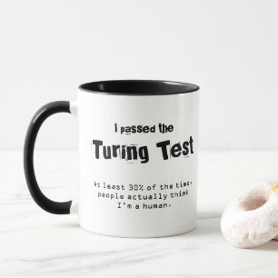 Mug J'ai réussi l'essai de Turing