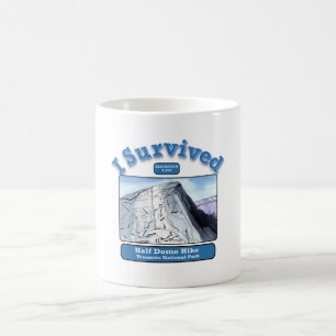 Mug J'Ai Survécu À La Randonnée À Demi-Dôme, Parc Nati
