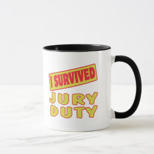 MUG J'AI SURVÉCU À LA TÂCHE DE JURY