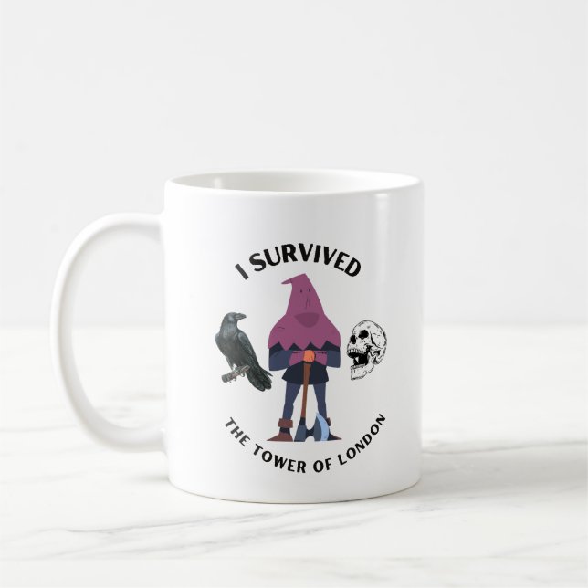 Mug J'ai survécu à la Tour de Londres (Gauche)