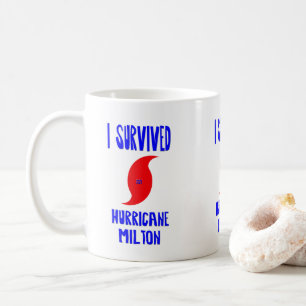 Mug J'ai survécu à l'ouragan Milton